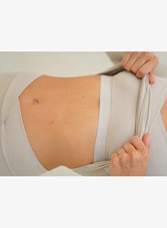 Gaia Long Sleeve Cross Detail Stone Crop — Product image 27 of 30
