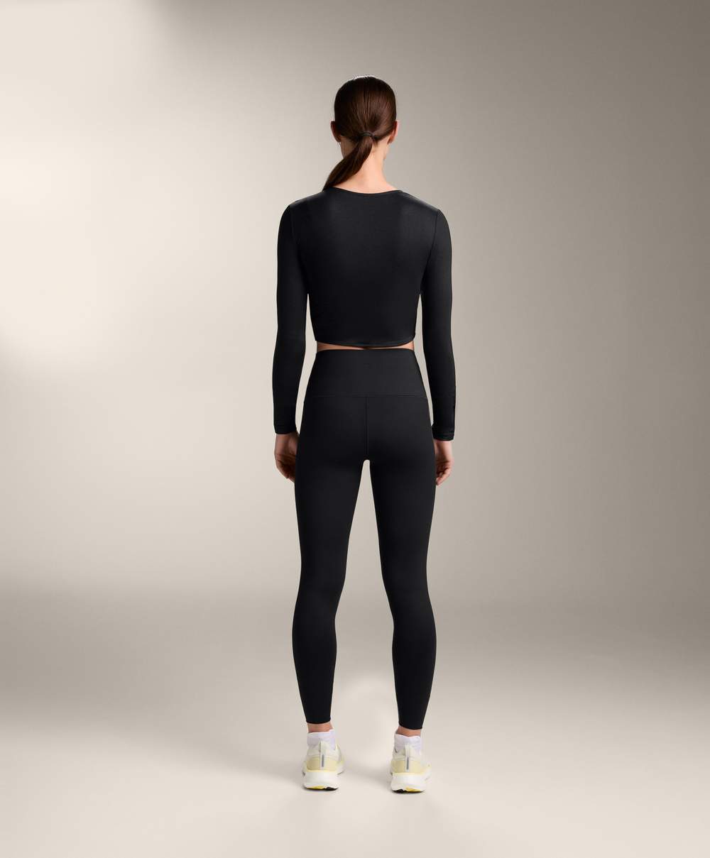 Multi-position long sleeve knotted lyocell blend T-shirt — Product image 11 of 15