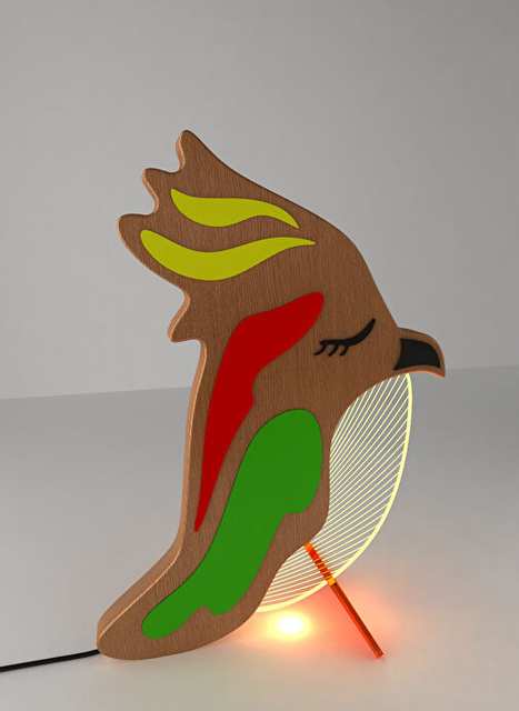 19,5 cm x 27 cm x 8,3 cm Abajur