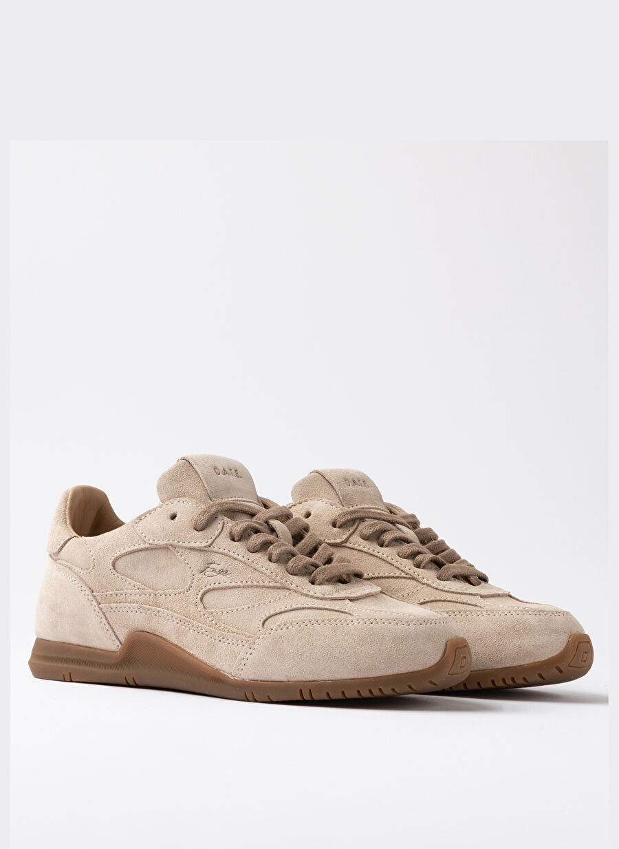 D A T E Bej Kadn Deri Sneaker Fuga Low — Product image 2 of 5