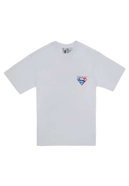 Men Vegan White T-Shirt - Warner Bros My Hero Since Forever Superman Design