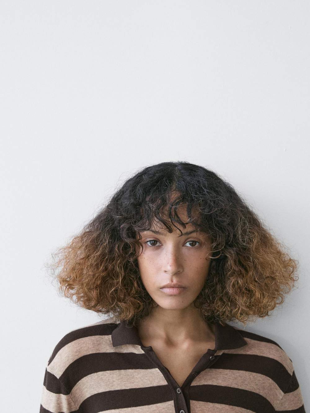 Cotton blend knit polo sweater — Product image 6 of 19