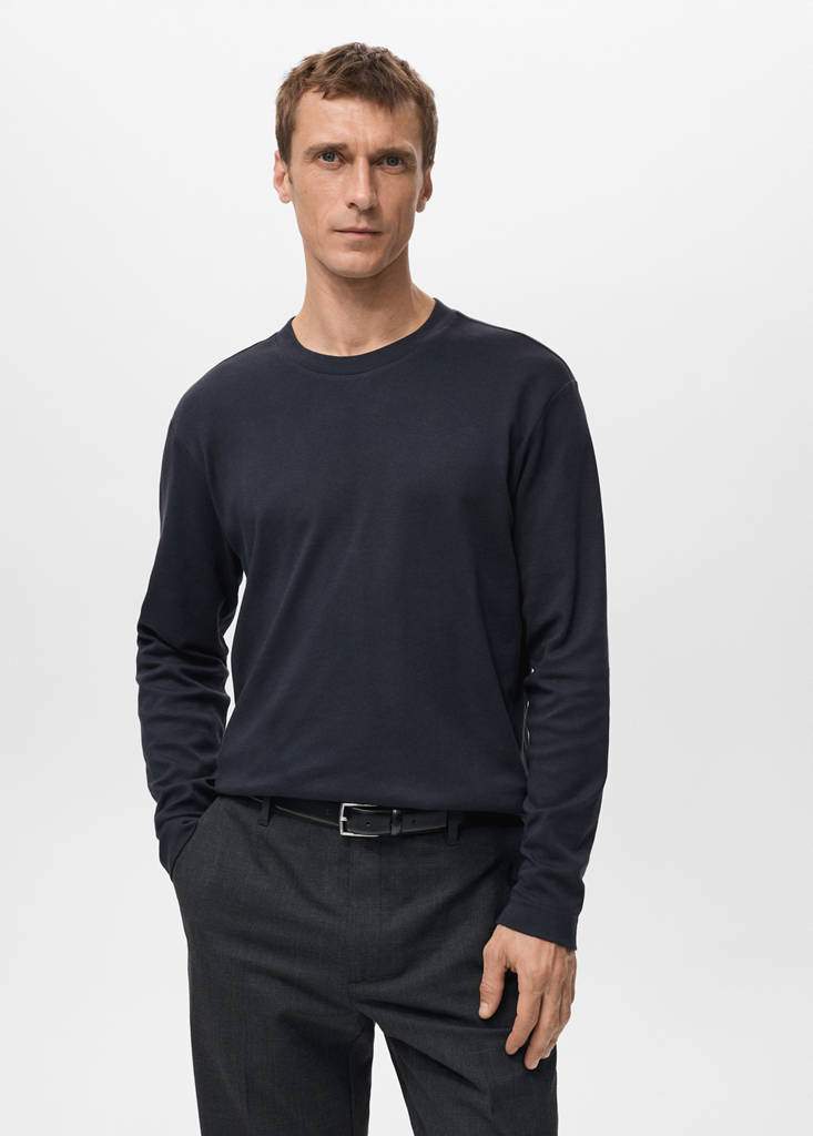 Long sleeve regular fit T-shirt — Product image 19 of 30