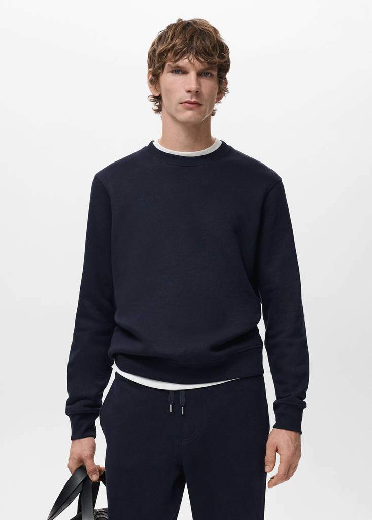 Cotton sweatshirt with soft-touch lining — Product image 20 of 30