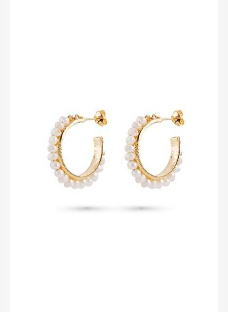 Caressa Pearl Ring Earring - Mini