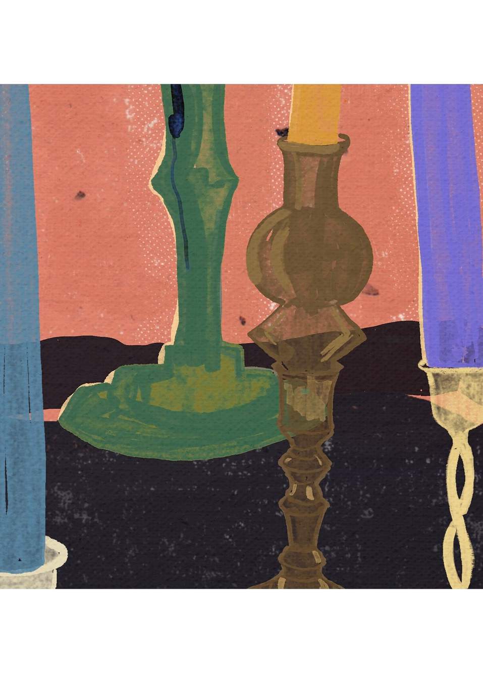 Candles of the Day Edisyonlu Fine Art Baskı — صورة المنتج 3 من 3