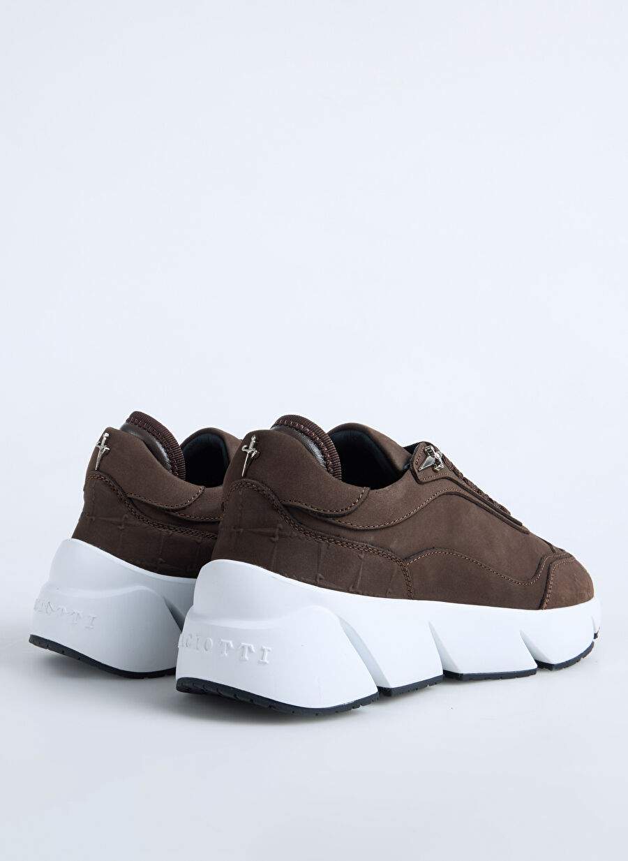 Paciotti Kahverengi Erkek Suet Deri Sneaker Lu68600nb008 — صورة المنتج 3 من 5