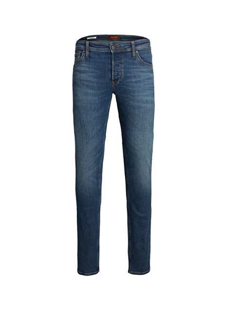 Jack & Jones Şeffaf Erkek Slim Fit Denim Pantolon 12224987_JJIGLENN JJORIGINAL AM 819