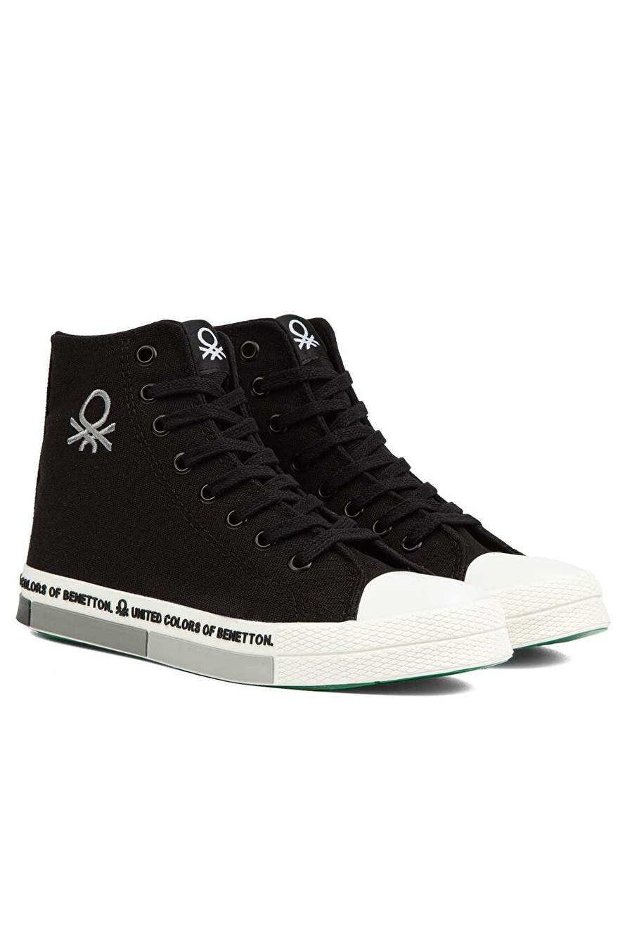 United Colors Of Benetton Black Male Sneaker Bn 70020 Black White — Product image 2 of 5