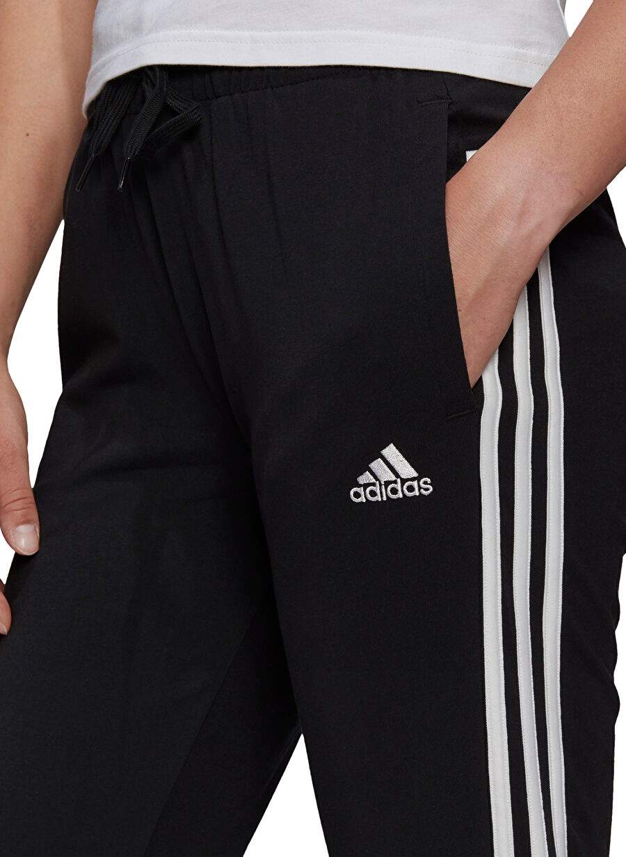 adidas GM5542 W 3S SJ C PT Siyah - Beyaz Kadın Slim Fit Eşofman Altı — Product image 6 of 7
