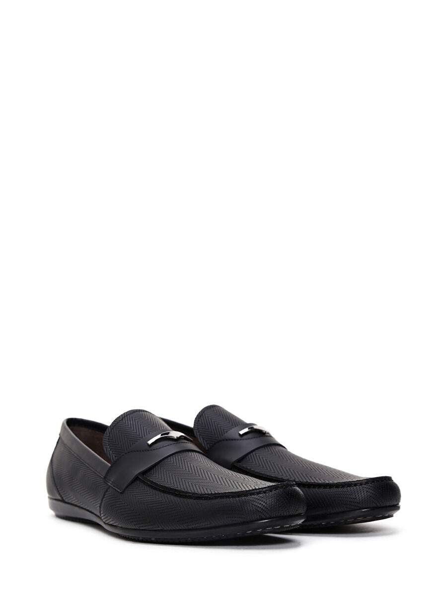Leathermod Black Male Leather Loafer 25sfd6003v3 — Product image 3 of 8