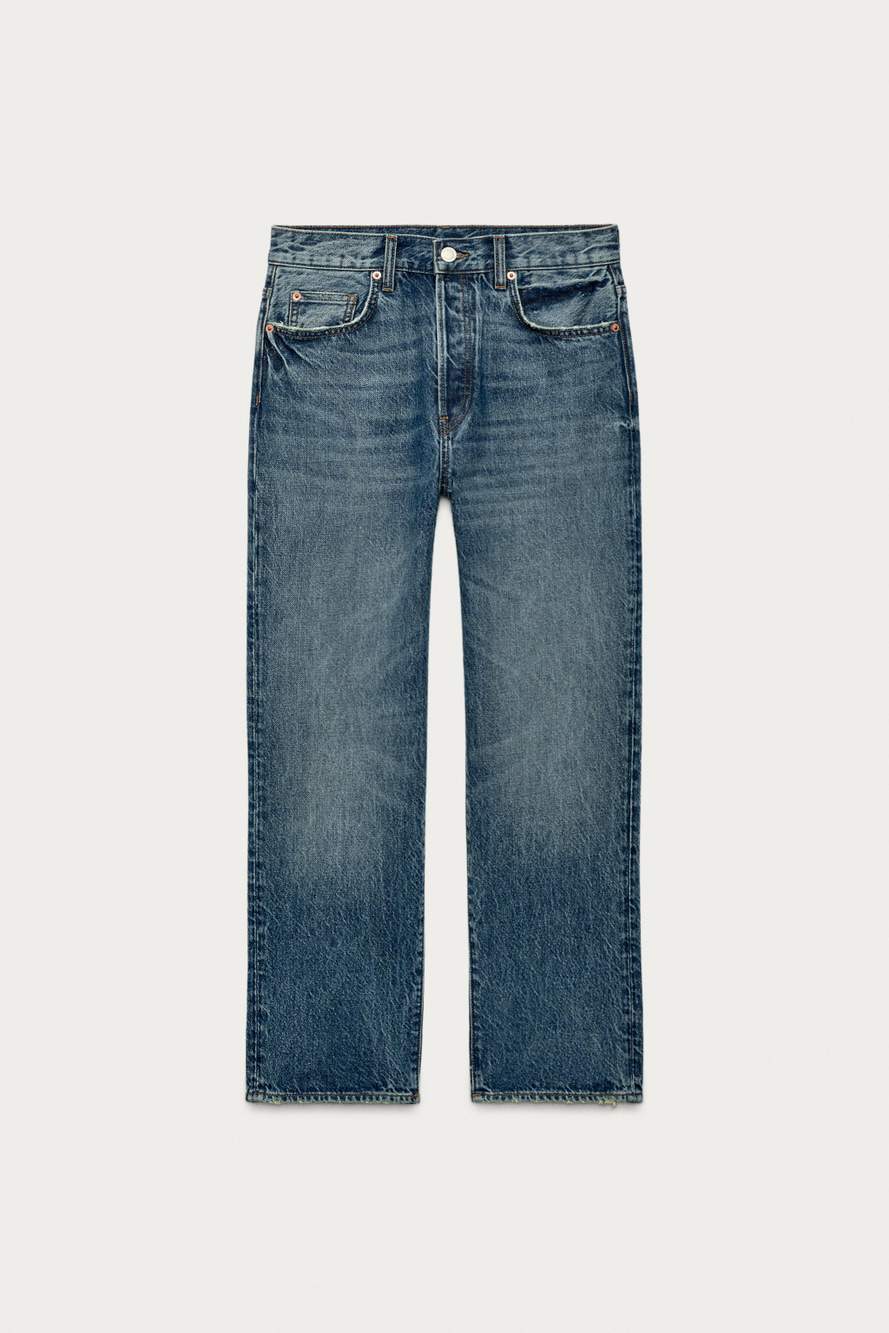 ZW COLLECTION LOW-RISE ANKLE JEANS — Product image 4 of 6