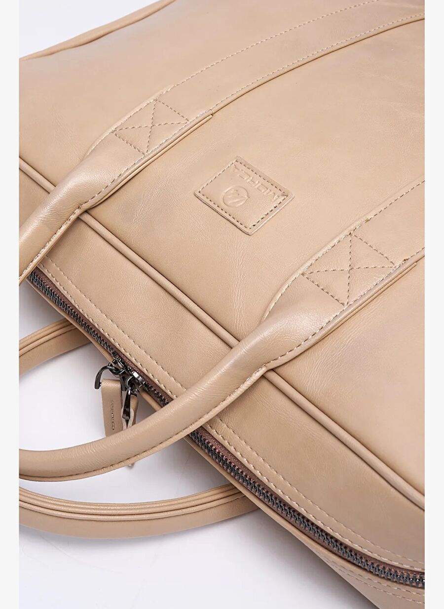 Macbook Organizer Laptop Evrak Çantası 15.6" & 16" Inç Crazy Bej — Product image 5 of 5