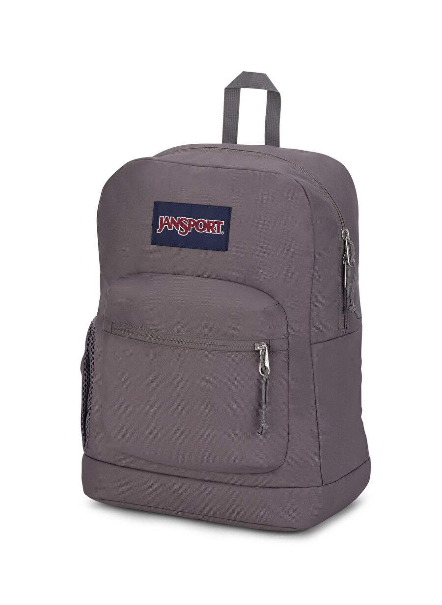 Jansport EK0A5BLBN601 Cross Town Plus Gri Unisex Sırt Çantası — صورة المنتج 6 من 8