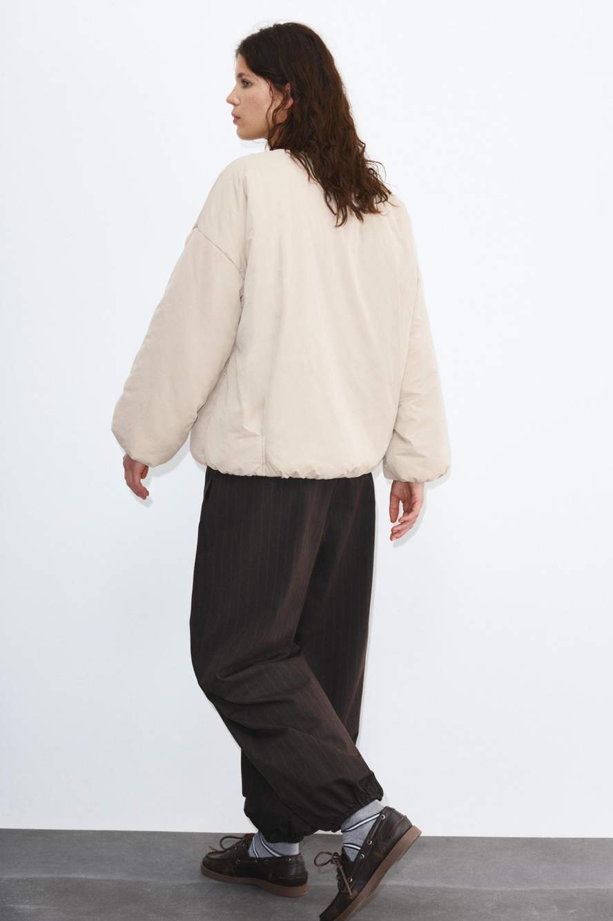 Puffer jacket with snap button — Product image 14 of 22