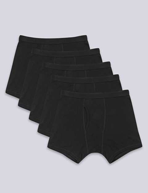 Saf Pamuklu 5'li Cool & Fresh: Trunk Seti