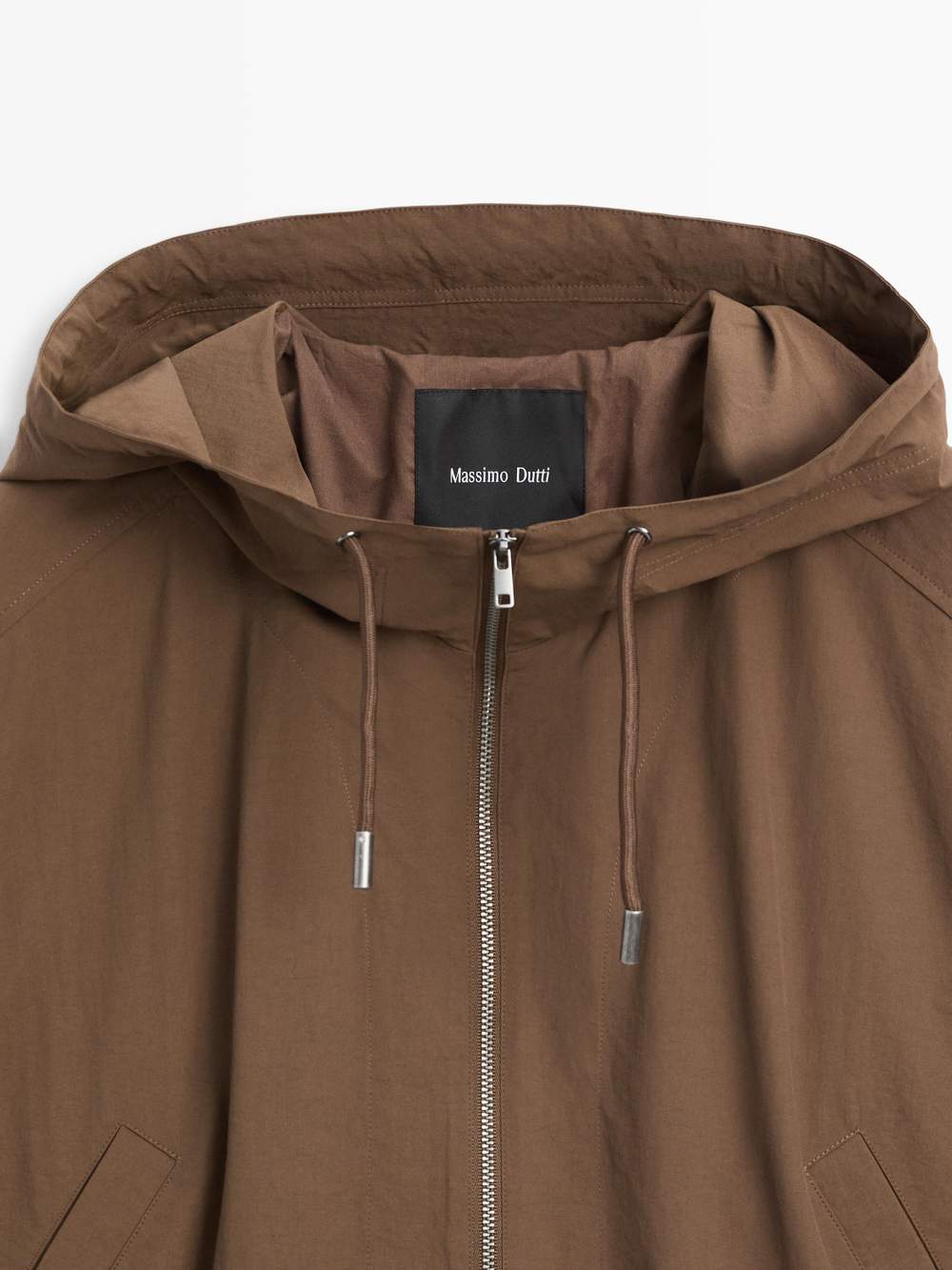 Long technical fabric parka — Product image 13 of 20