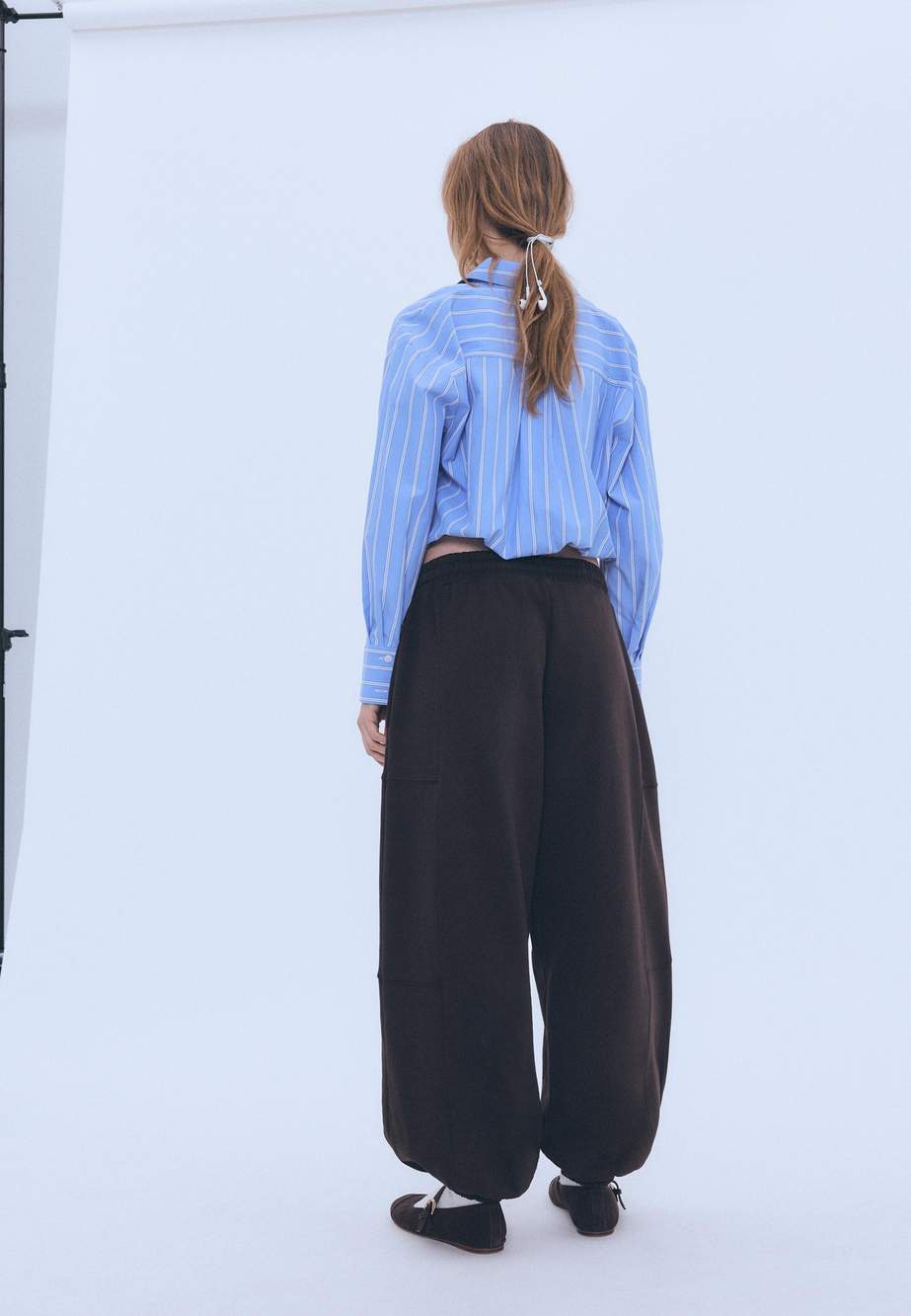 Plush balloon jogger trousers — صورة المنتج 80 من 140