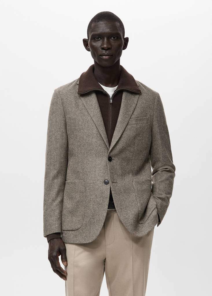 Slim fit wool blend blazer — Product image 21 of 26