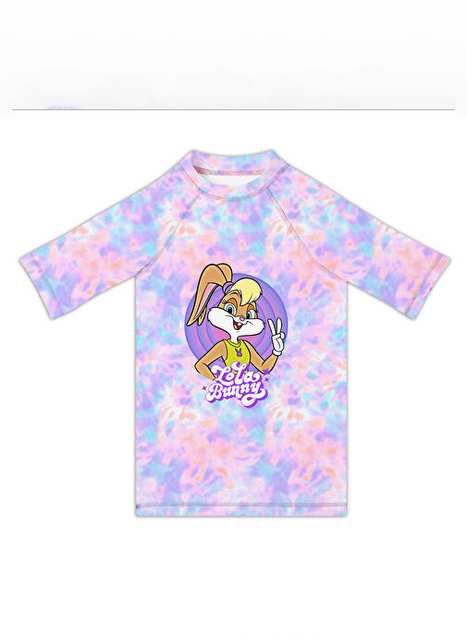 Slipstop Çok Renkli Kız Çocuk Desenli T-Shirt ST2512070000
