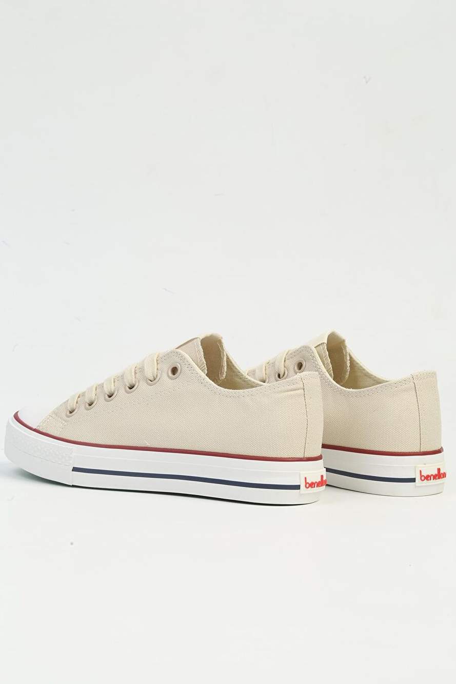 United Colors Of Benetton Beige Kadn Kumas Sneaker Bni 10030 Beige — Product image 3 of 7