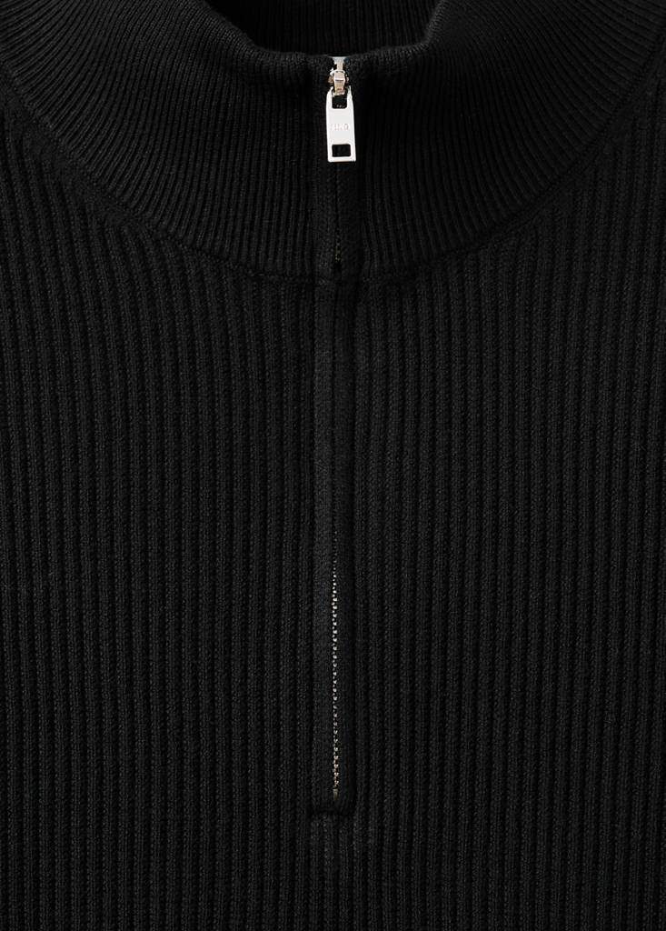 Ribbed sweater with zip neck — Product image 7 of 30