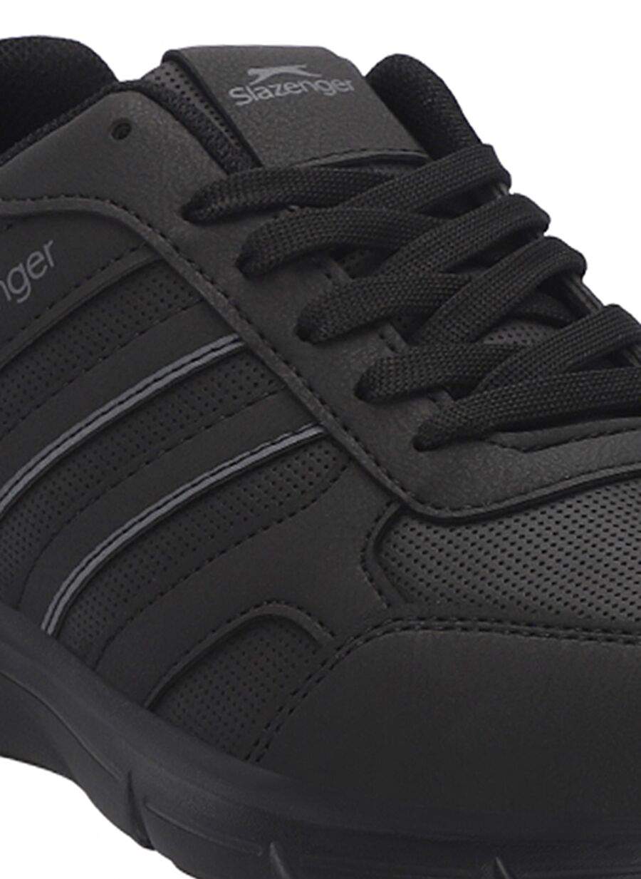 Slazenger ECKHARD I Erkek Sneaker Ayakkabı Siyah / Siyah — صورة المنتج 4 من 7