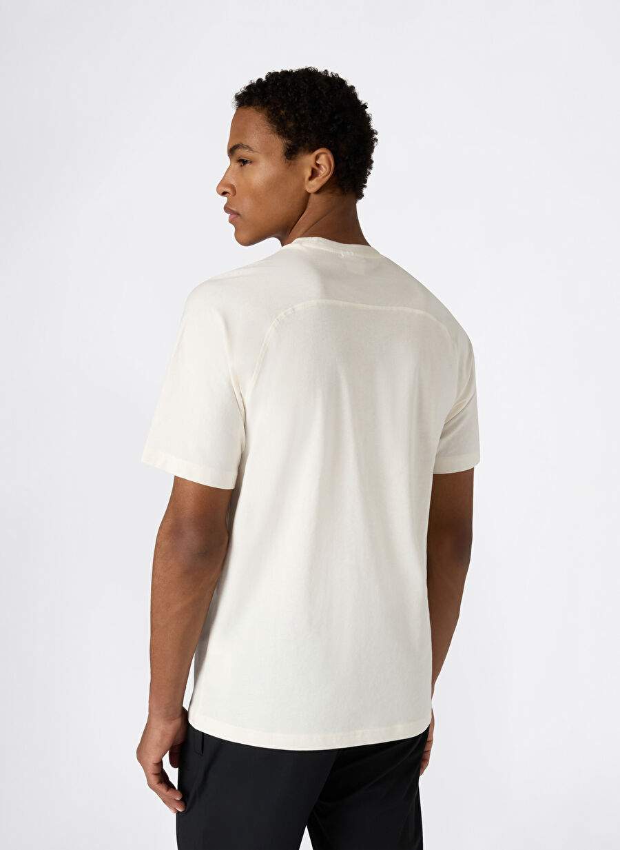 Champion 222374 Ys084 Ss Tee Krem Erkek T Shirt — Product image 4 of 5