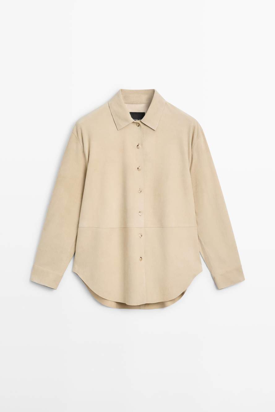 Suede leather shirt — Product image 6 of 14