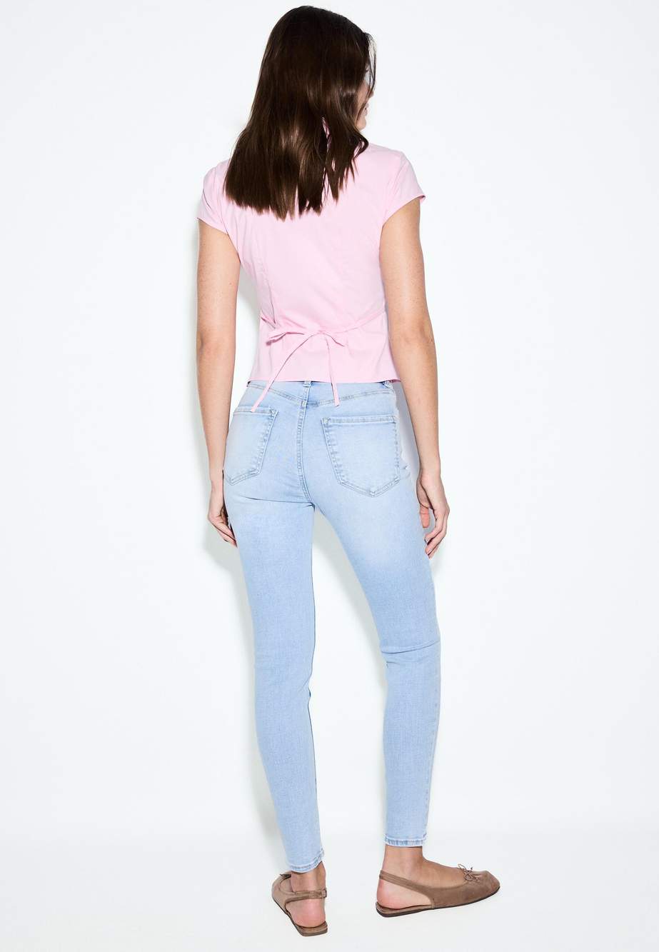 D09 Super high-waist skinny jeans — صورة المنتج 4 من 104