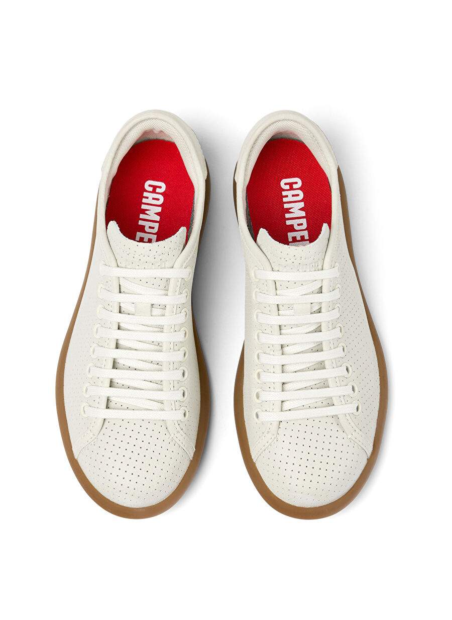 Camper Beyaz Kadın Deri Sneaker K201668-004 — صورة المنتج 3 من 5