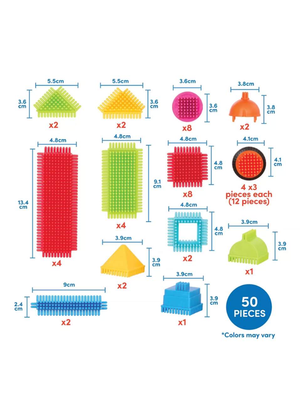 İnşaat 50 Parça 2+ Yaş Yapı Oyuncakları — Product image 7 of 8
