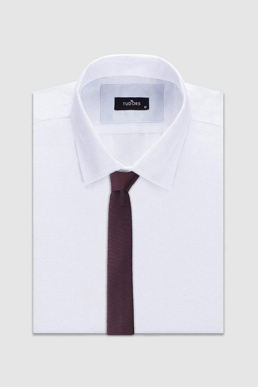 Self Patterned Flat Men's Tie — Product image 4 of 4
