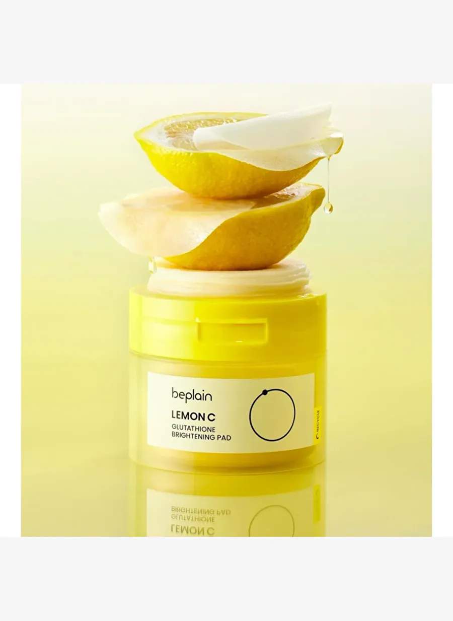 Beplain Lemon C Glutathione Illuminated Pad 70 Pieces 130ml — Product image 7 of 8