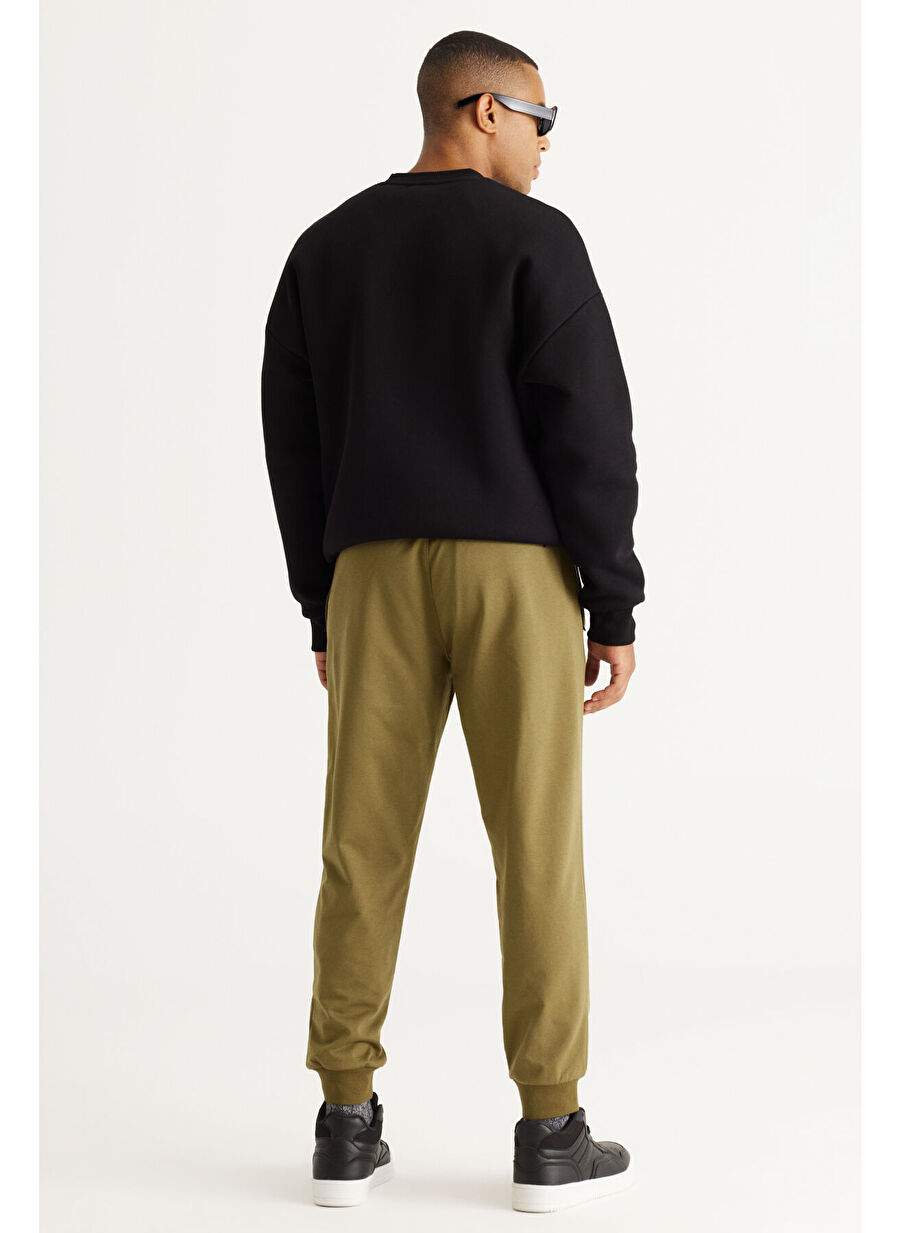 Erkek Haki Standart Fit Normal Kesim Pamuklu Esofman Alt — Product image 6 of 6