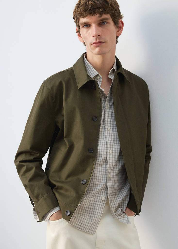 Water-repellent jacket with hidden zip — Product image 7 of 10