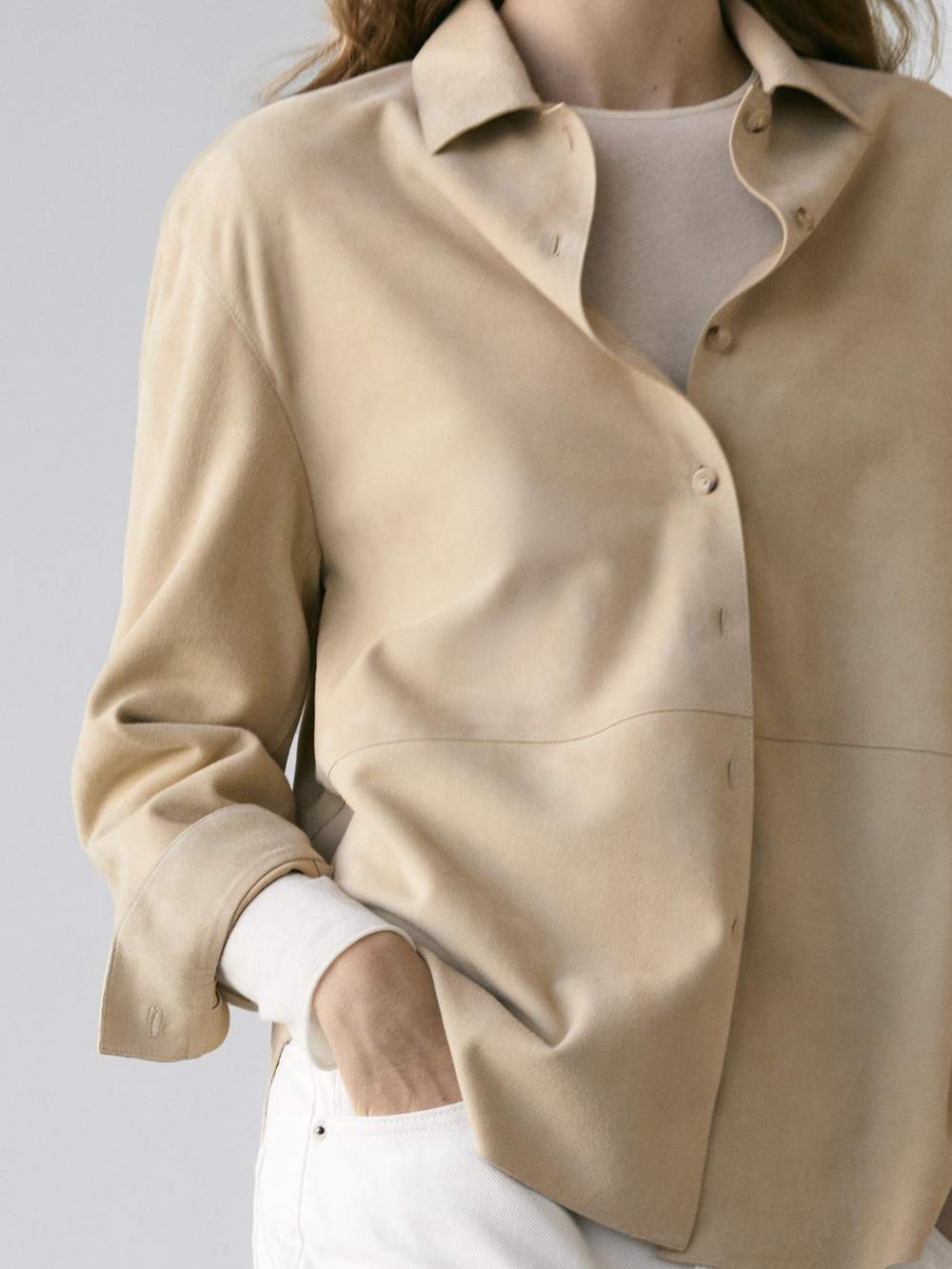 Suede leather shirt — Product image 4 of 14