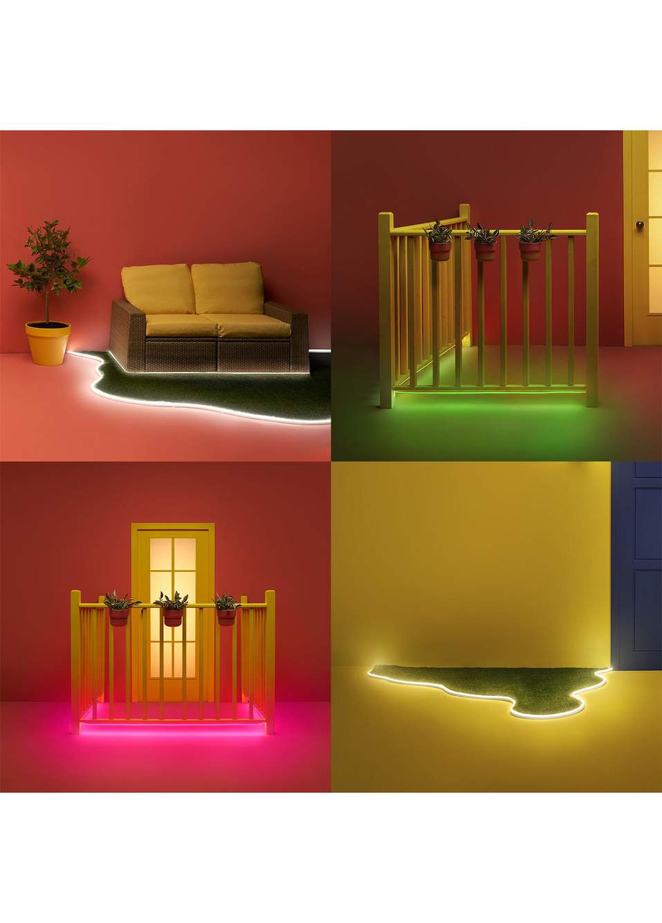 5 Metre 24 Watt 240 Lümen Outdoor Led Şerit Akıllı Aydınlatma — Product image 4 of 5
