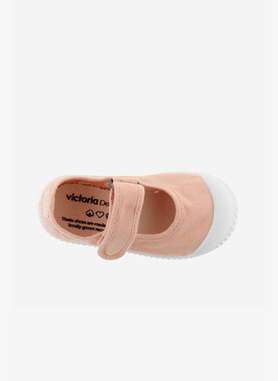 Victoria Girl Baby Salmon Shoes — صورة المنتج 3 من 5