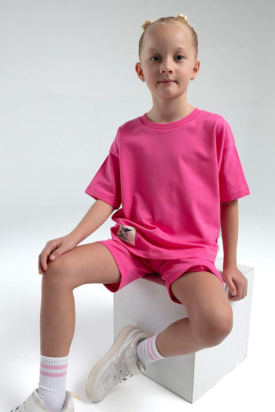 RolyPoly Kız Çocuk Pembe Bermuda Takım — Product image 3 of 5