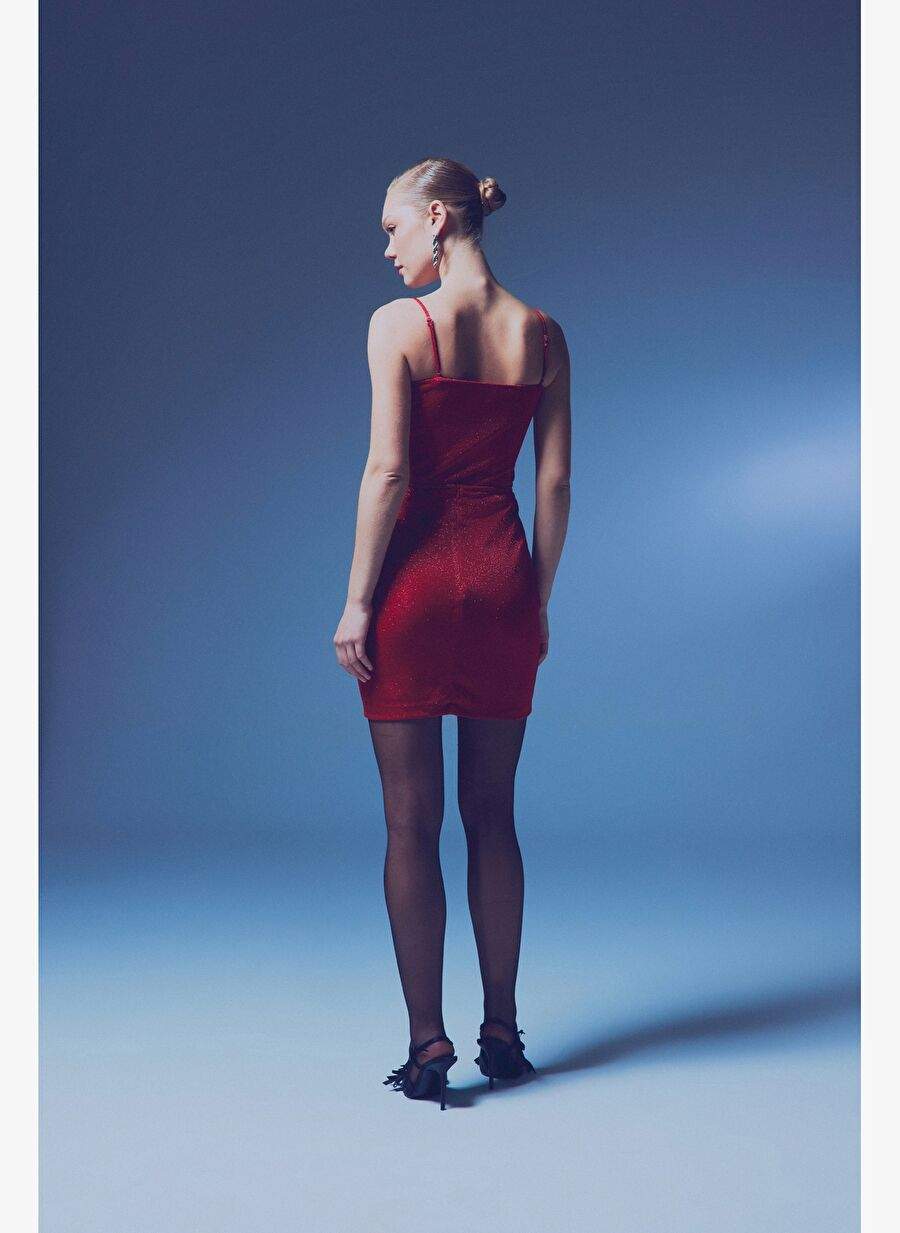 Simli Ip Askl Bodysuit Krmz — Product image 7 of 7