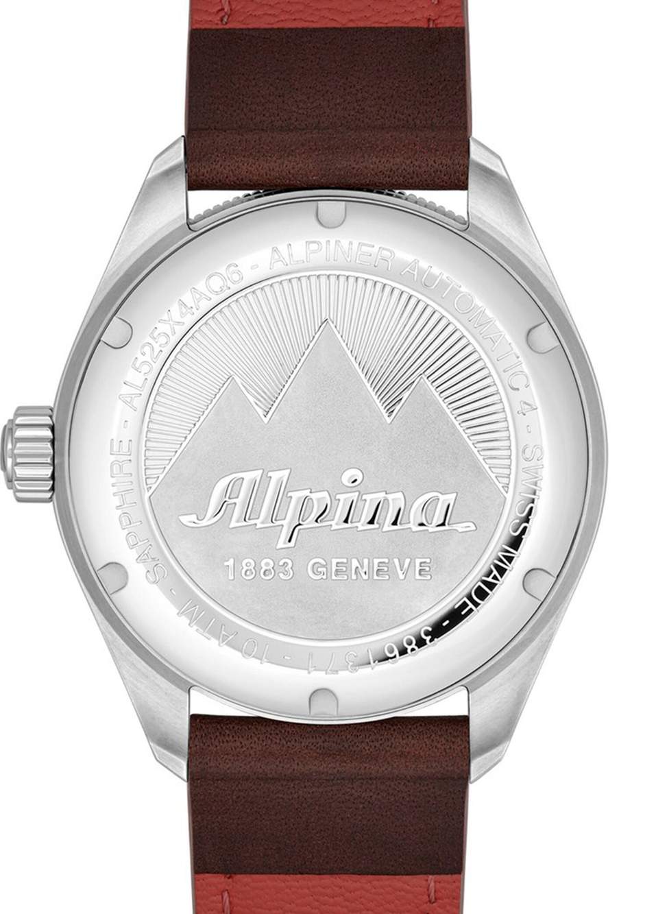 Alpiner AL-525N4AQ6 Men's Leather Watch — Product image 3 of 3