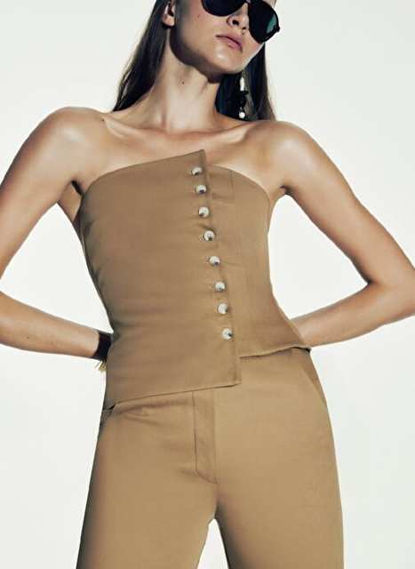 Odyle Koton Bustier Brown