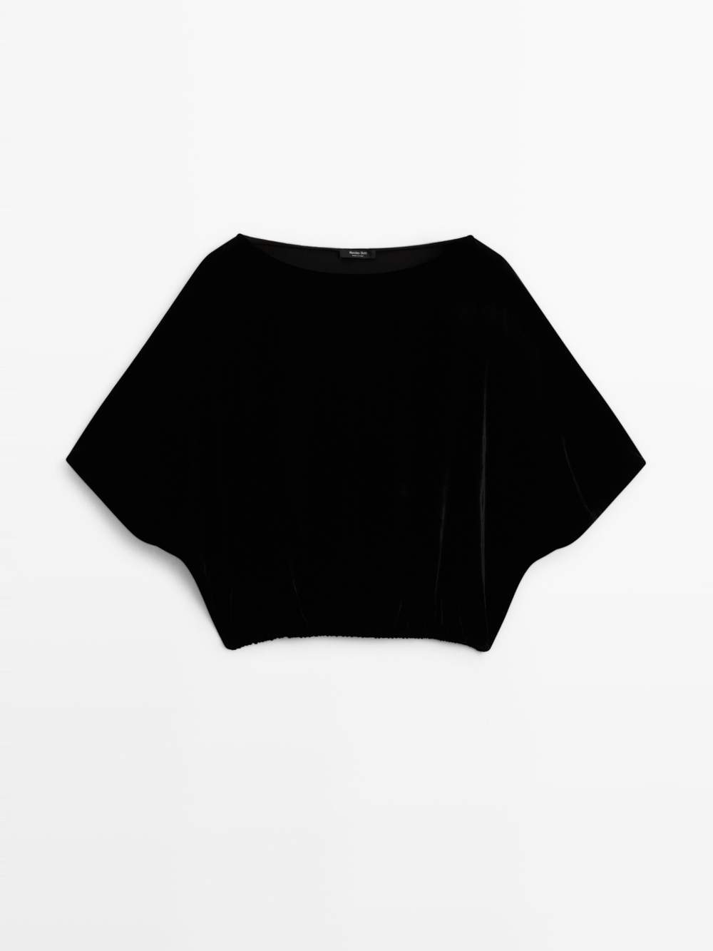 Velvet batwing sleeve top — Product image 5 of 11