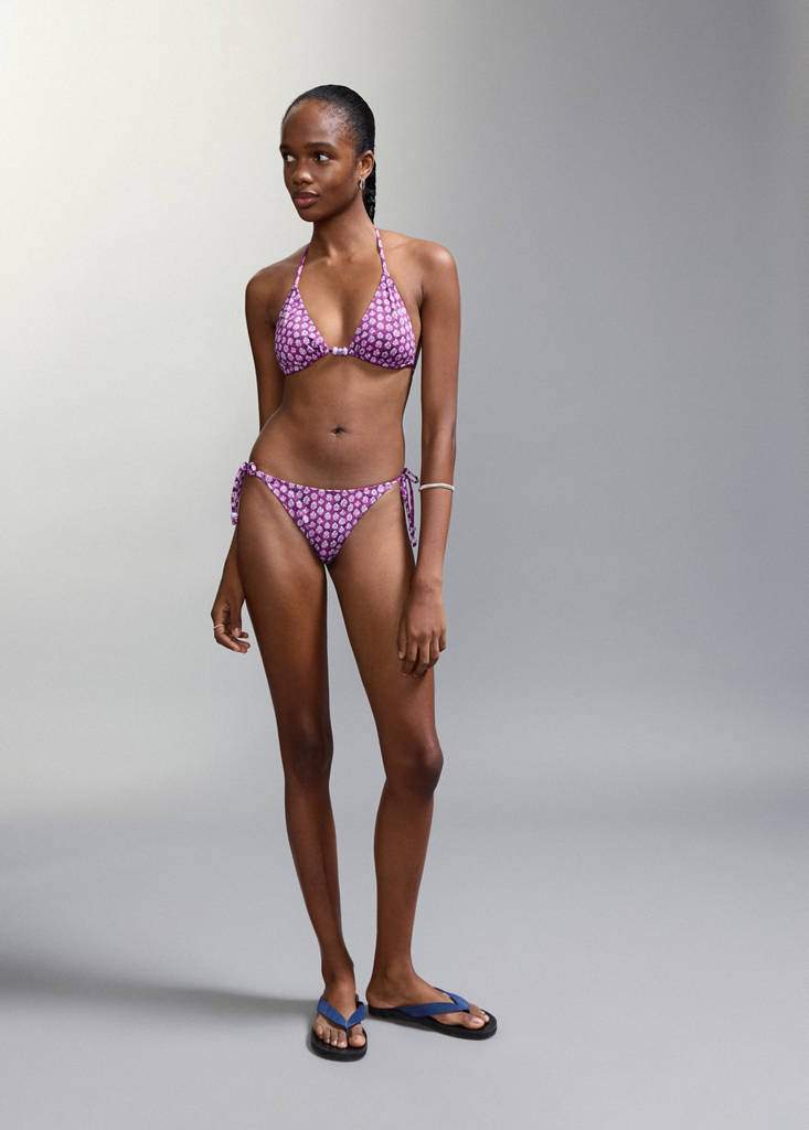 Floral bikini with medium coverage bottoms — Product image 5 of 8