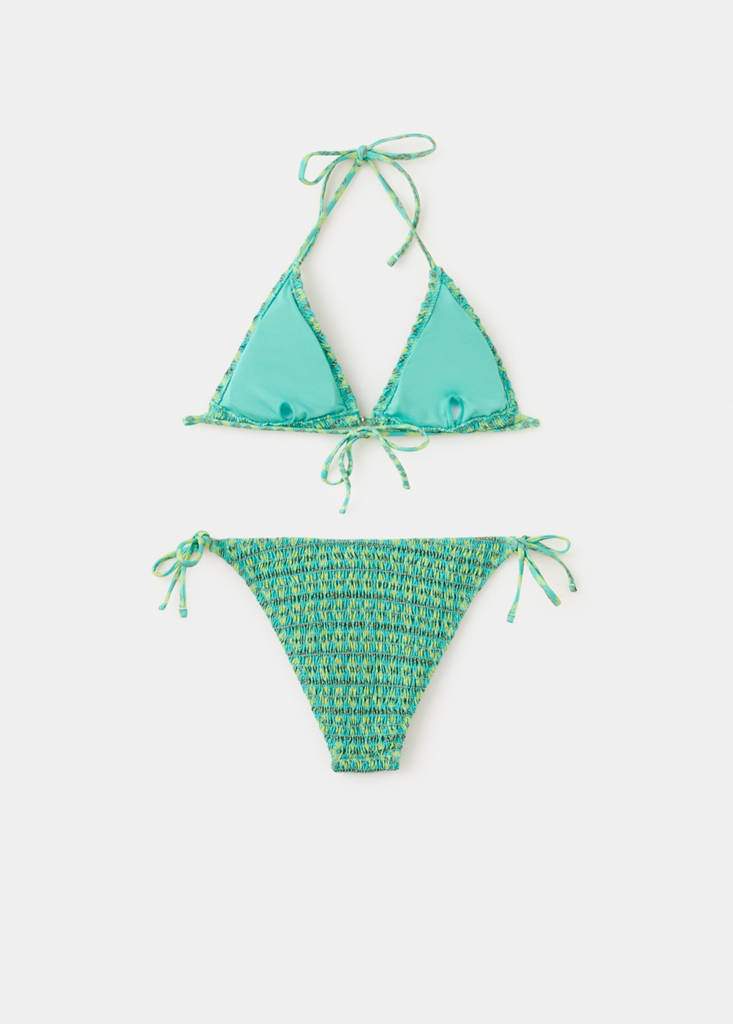 Two-tone bikini with medium-rise bottoms — Product image 6 of 9