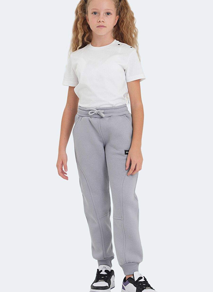 Slazenger Lavra Unisex Cocuk Esofman Alt Tas Gri — Product image 7 of 7