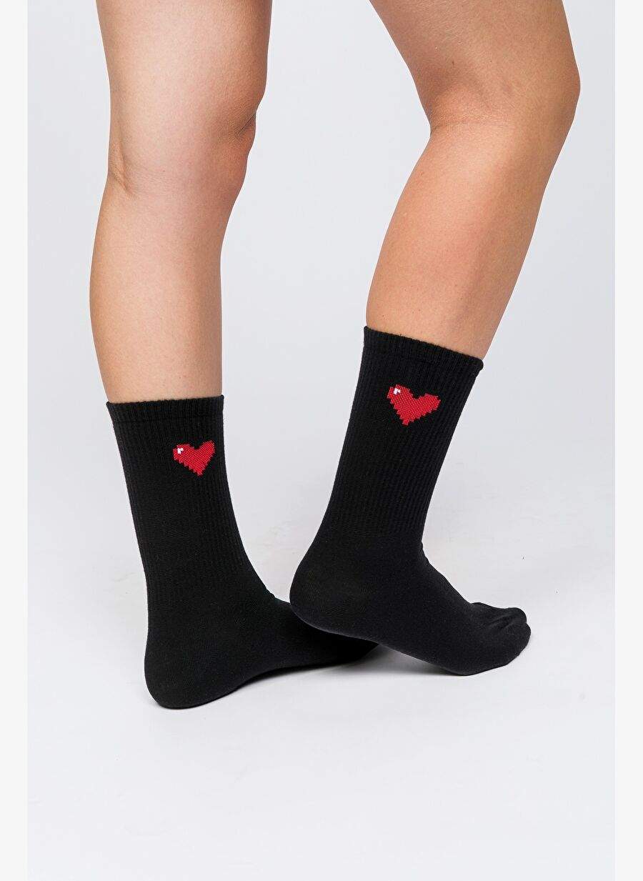 Valentine Collection - Sock - Pixel Love — Product image 5 of 7