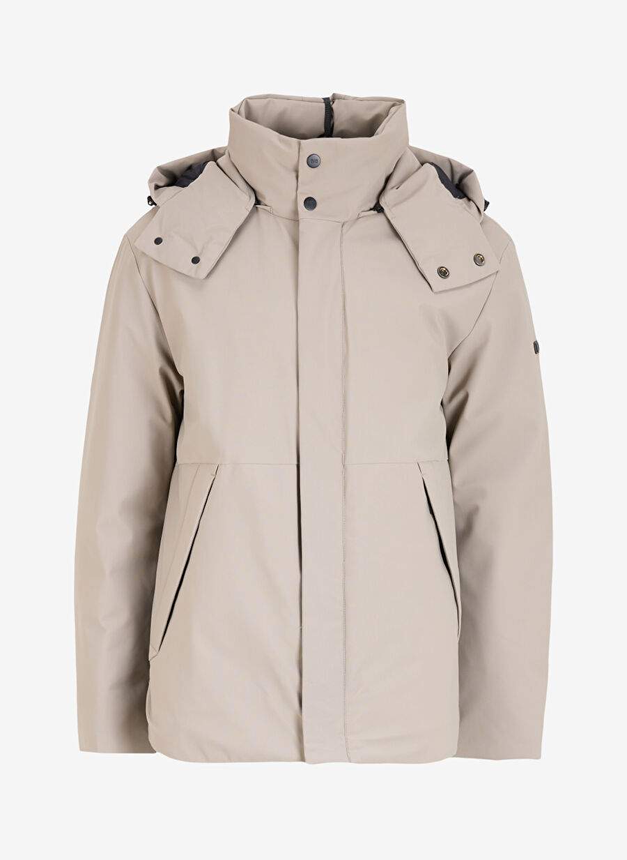 Hooded Collar Stone Men's Standard Coat KUDO — Product image 7 of 8