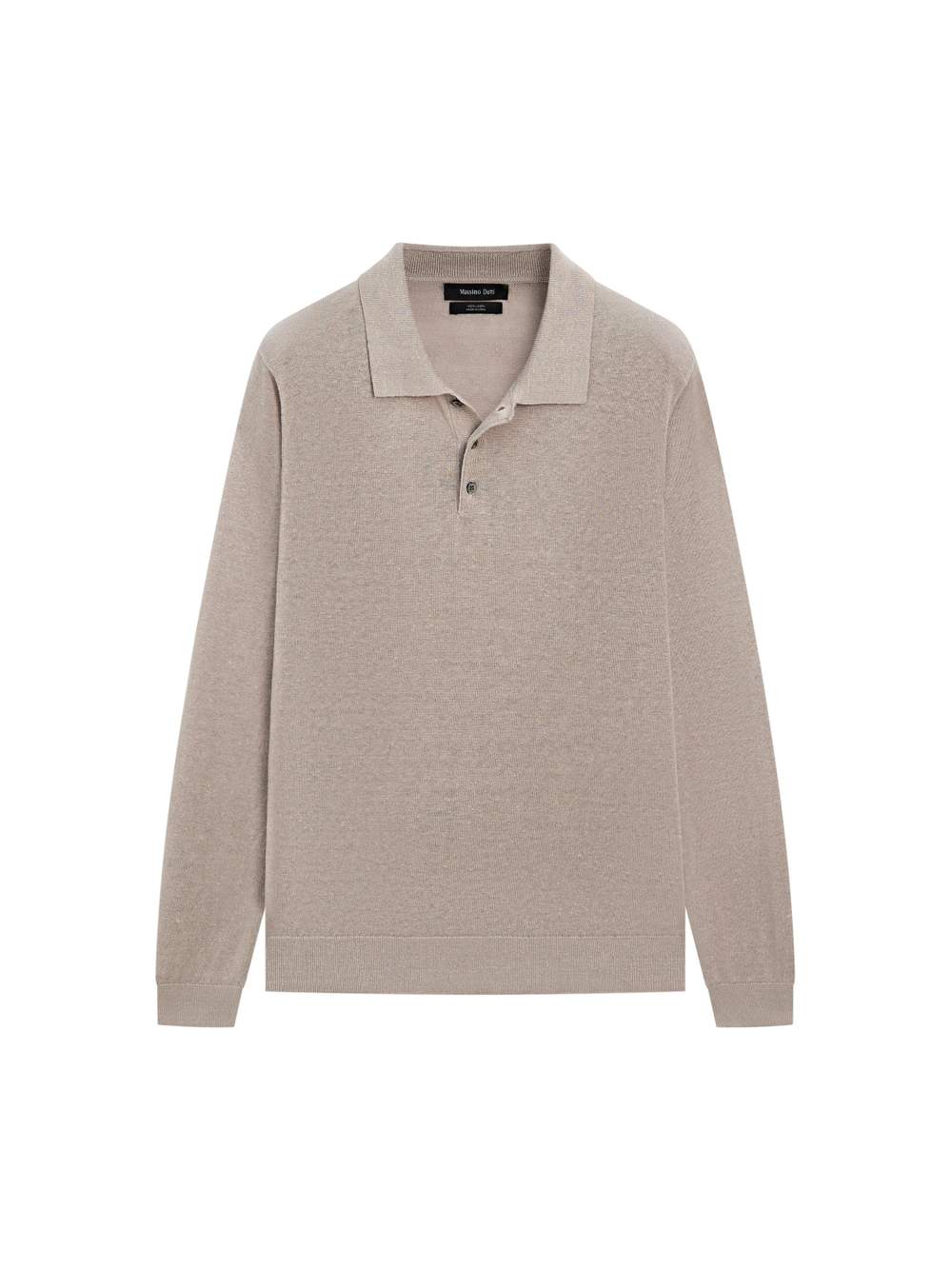 100% linen knit polo collar sweater — Product image 11 of 12